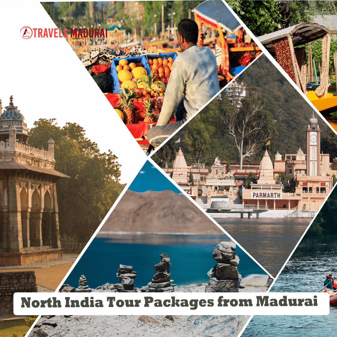  North India Tour Packages from Madurai,Madurai Travels Tour Packages